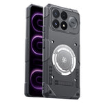 For Xiaomi Redmi K100 Pro 5G Case Graphene Cooling TPU + PC Armor Shockproof Phone Cover