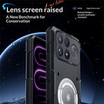 For Xiaomi Redmi K100 Pro Max 5G Case Graphene Cooling TPU + PC Armor Shockproof Phone Cover