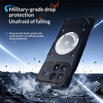 For Xiaomi Redmi K100 Pro Max 5G Case Graphene Cooling TPU + PC Armor Shockproof Phone Cover