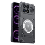 For Xiaomi Redmi K100 Pro Max 5G Case Graphene Cooling TPU + PC Armor Shockproof Phone Cover