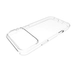 Cover til iPhone 18 Pro, 1,0 mm klart TPU-mobilcover + hærdet anti-spy-skærmfilm + beskyttelse til kameralinse