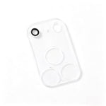 Cover til iPhone 18 Pro, 1,0 mm klart TPU-mobilcover + hærdet anti-spy-skærmfilm + beskyttelse til kameralinse