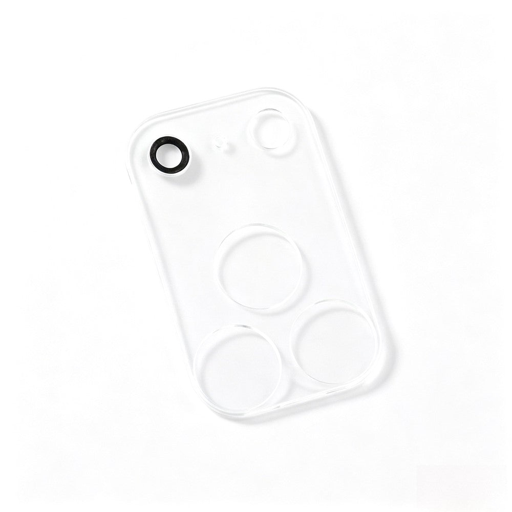 Cover til iPhone 18 Pro, 1,0 mm klart TPU-mobilcover + hærdet anti-spy-skærmfilm + beskyttelse til kameralinse