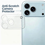 For iPhone 18 Pro Max Case Anti-Drop TPU Phone Cover + Privacy Tempered Glass Film + Camera Lens Protector