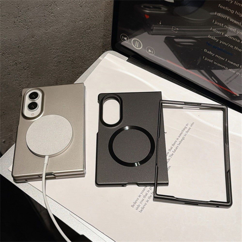 For Samsung Galaxy Z Fold8 Magnetic Case Rubberized Finish Ultra-Thin PC Shockproof Phone Cover