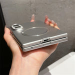 For Samsung Galaxy Z Fold8 Magnetic Case Rubberized Finish Ultra-Thin PC Shockproof Phone Cover