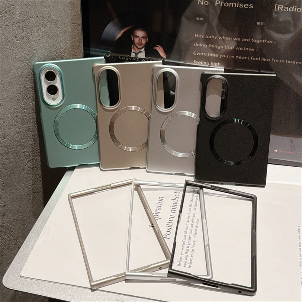 For Samsung Galaxy Z Fold8 Magnetic Case Rubberized Finish Ultra-Thin PC Shockproof Phone Cover