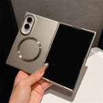 For Samsung Galaxy Z Fold8 Magnetic Case Rubberized Finish Ultra-Thin PC Shockproof Phone Cover