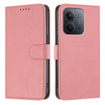 For Xiaomi Redmi 15C 5G (EU) (173mm) / Xiaomi Redmi 15C 4G (EU) (173mm) Leather Case Solid Color Phone Cover with Wallet