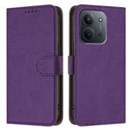 For Xiaomi Redmi 15C 5G (EU) (173mm) / Xiaomi Redmi 15C 4G (EU) (173mm) Leather Case Solid Color Phone Cover with Wallet
