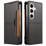 Til Samsung Galaxy S24+ / Galaxy S25+ Pungcover Eksternt Kortrum Magnetisk Lukning Læder Telefoncover