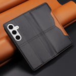 Til Samsung Galaxy S24+ / Galaxy S25+ Pungcover Eksternt Kortrum Magnetisk Lukning Læder Telefoncover