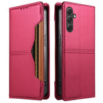 For Samsung Galaxy A54 5G Wallet Case External Card Slot Magnetic Closing Leather Phone Cover