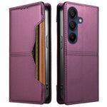 Samsung Galaxy A15 5G / Galaxy A15 4G Plånboksfodral Extern kortplats Magnetiskt stängande Lädermobilskal