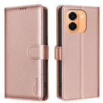 BINFEN COLOR for Honor X7e 4G / Honor X6e 4G BF32 Leather Case Wallet RFID Blocking Phone Cover
