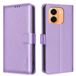 BINFEN COLOR for Honor X7e 4G / Honor X6e 4G BF32 Leather Case Wallet RFID Blocking Phone Cover