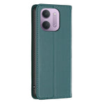 BINFEN COLOR til Xiaomi Redmi 15C 4G (Global) (171mm) / Xiaomi Poco C85 4G (171mm) / Xiaomi Redmi 17C 5G BF18 læderetui, mobilstativ med kortpladser