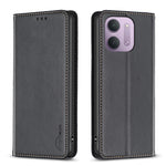 BINFEN COLOR til Xiaomi Redmi 15C 4G (Global) (171mm) / Xiaomi Poco C85 4G (171mm) / Xiaomi Redmi 17C 5G BF18 læderetui, mobilstativ med kortpladser