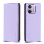 BINFEN COLOR til Xiaomi Redmi 15C 4G (Global) (171mm) / Xiaomi Poco C85 4G (171mm) / Xiaomi Redmi 17C 5G BF18 læderetui, mobilstativ med kortpladser