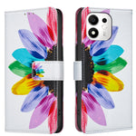 Til Honor X7e Plus 5G / Honor X7e Plus 4G / Honor 600 Smart 5G Etui Pung Stativ Mønsterprint Telefon Læder Cover