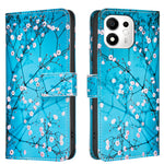 Til Honor X7e Plus 5G / Honor X7e Plus 4G / Honor 600 Smart 5G Etui Pung Stativ Mønsterprint Telefon Læder Cover