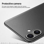 MOFI til iPhone 18 Shield Matte Series PC-cover Slankt telefoncover