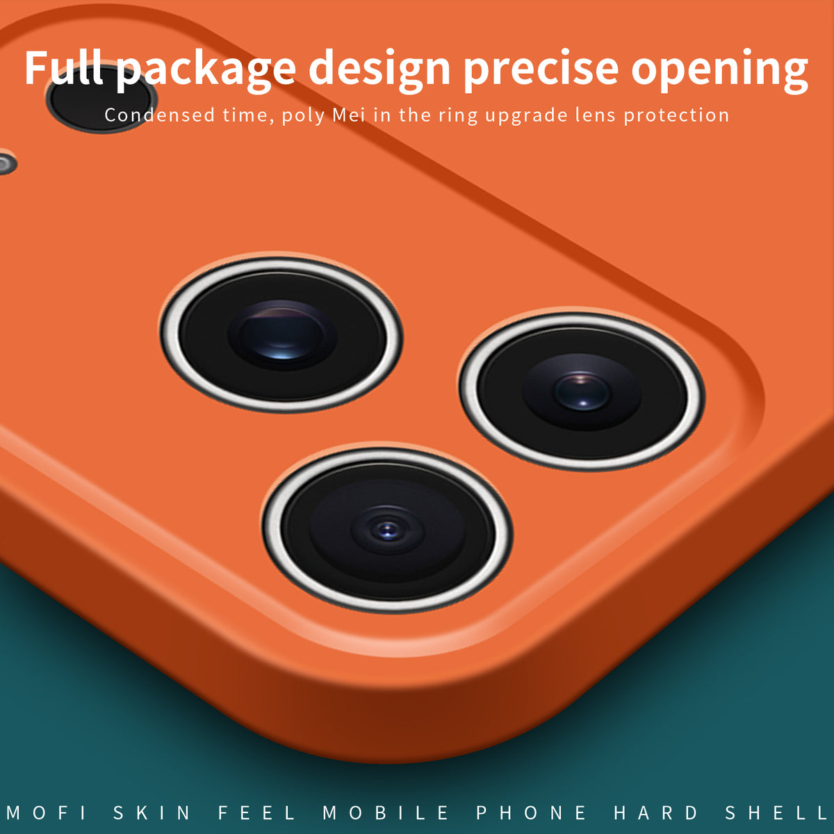 MOFI til iPhone 18 Pro JK Qin Series telefoncover – Skind-touch mat anti-fingeraftryk bagcover