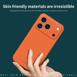 MOFI til iPhone 18 Pro JK Qin Series telefoncover – Skind-touch mat anti-fingeraftryk bagcover