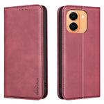 BINFEN COLOR for Honor X7e 4G / Honor X6e 4G RFID Blocking Calf Texture PU Leather Phone Cover