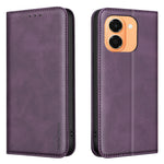 BINFEN COLOR for Honor X7e 4G / Honor X6e 4G RFID Blocking Calf Texture PU Leather Phone Cover