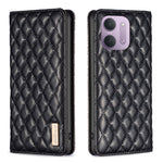 BINFEN COLOR för Xiaomi Redmi 15C 4G (Global) (171mm) / Xiaomi Poco C85 4G (171mm) / Xiaomi Redmi 17C 5G-skal med korthållare i PU-läder, stativ