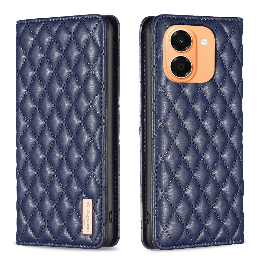 BINFEN COLOR for Honor X7e 4G / Honor X6e 4G Case with Card Holder  PU Leather Phone Stand Cover