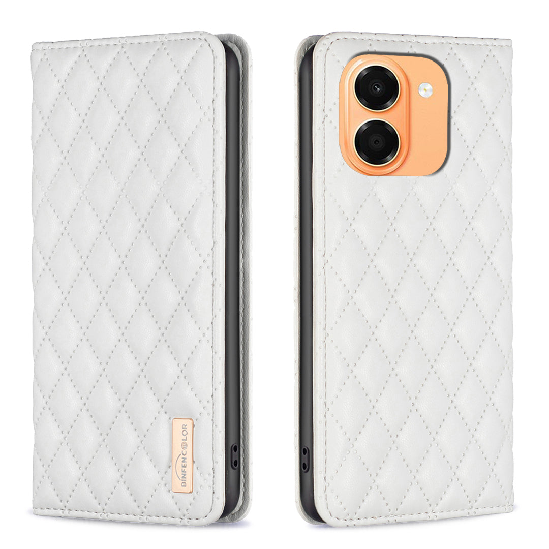 BINFEN COLOR for Honor X7e 4G / Honor X6e 4G Case with Card Holder  PU Leather Phone Stand Cover