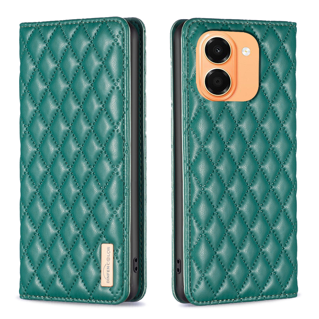 BINFEN COLOR for Honor X7e 4G / Honor X6e 4G Case with Card Holder  PU Leather Phone Stand Cover