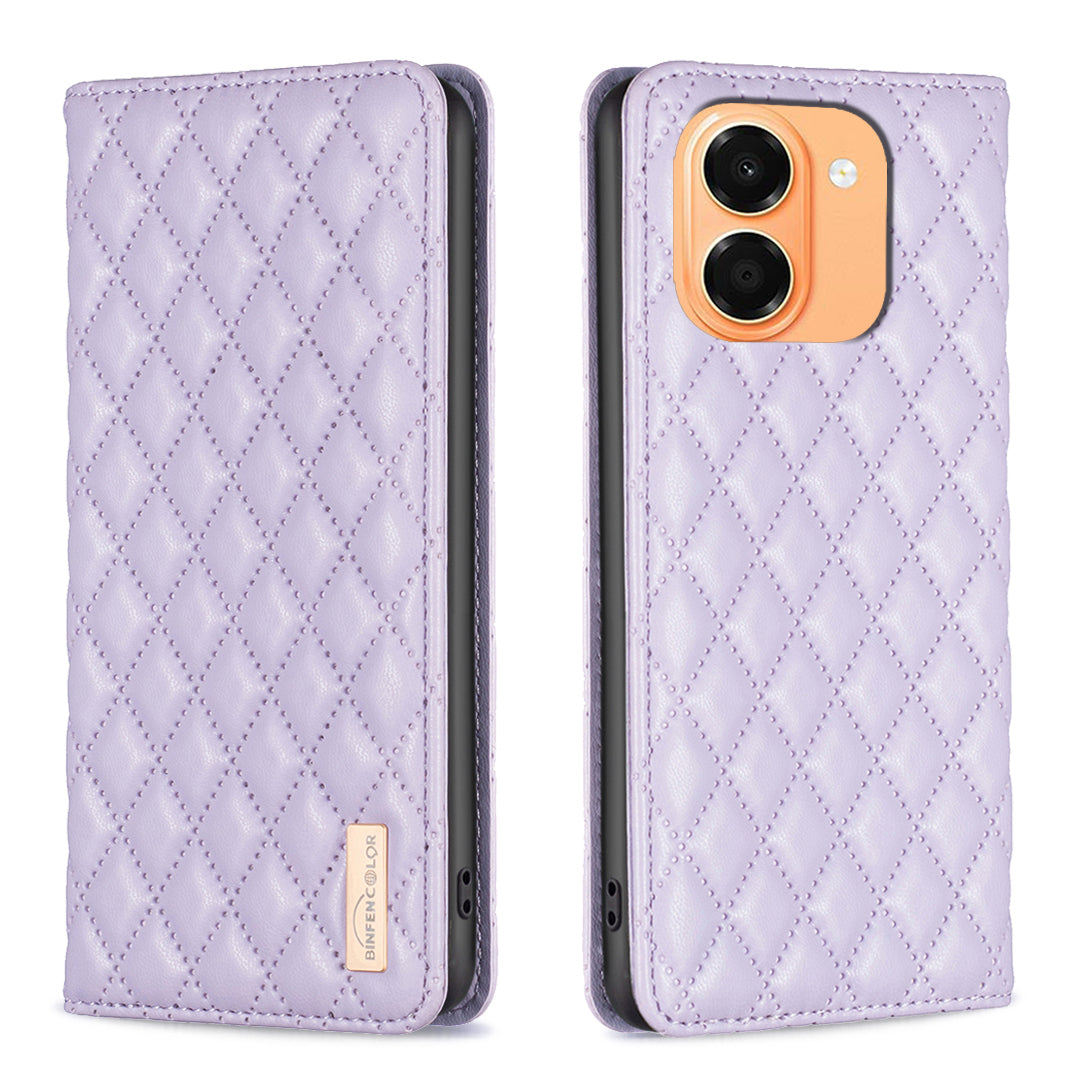 BINFEN COLOR for Honor X7e 4G / Honor X6e 4G Case with Card Holder  PU Leather Phone Stand Cover