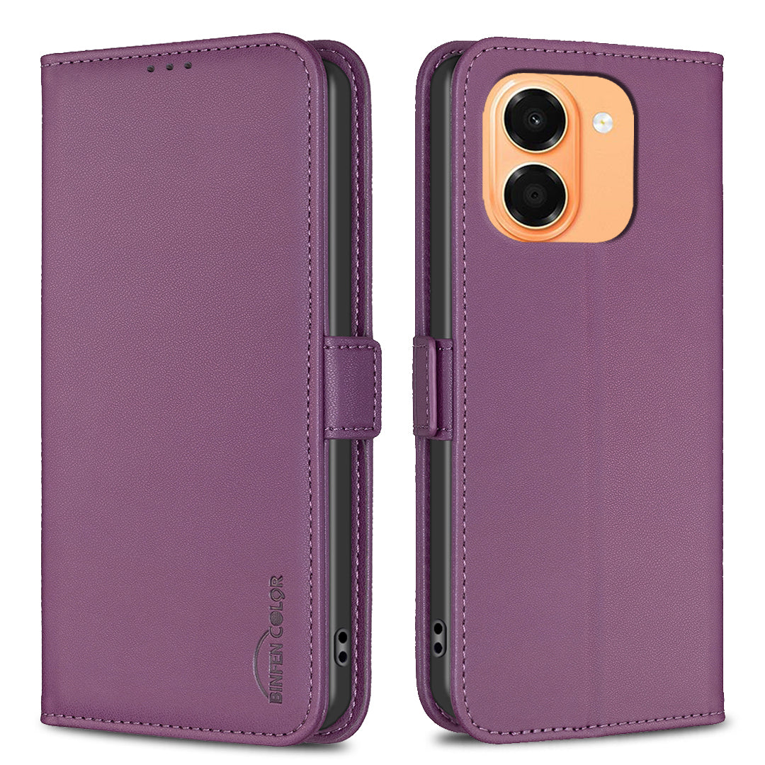 BINFEN COLOR for Honor X7e 4G / Honor X6e 4G Case  BF31 PU Leather Flip Folio Phone Wallet Cover