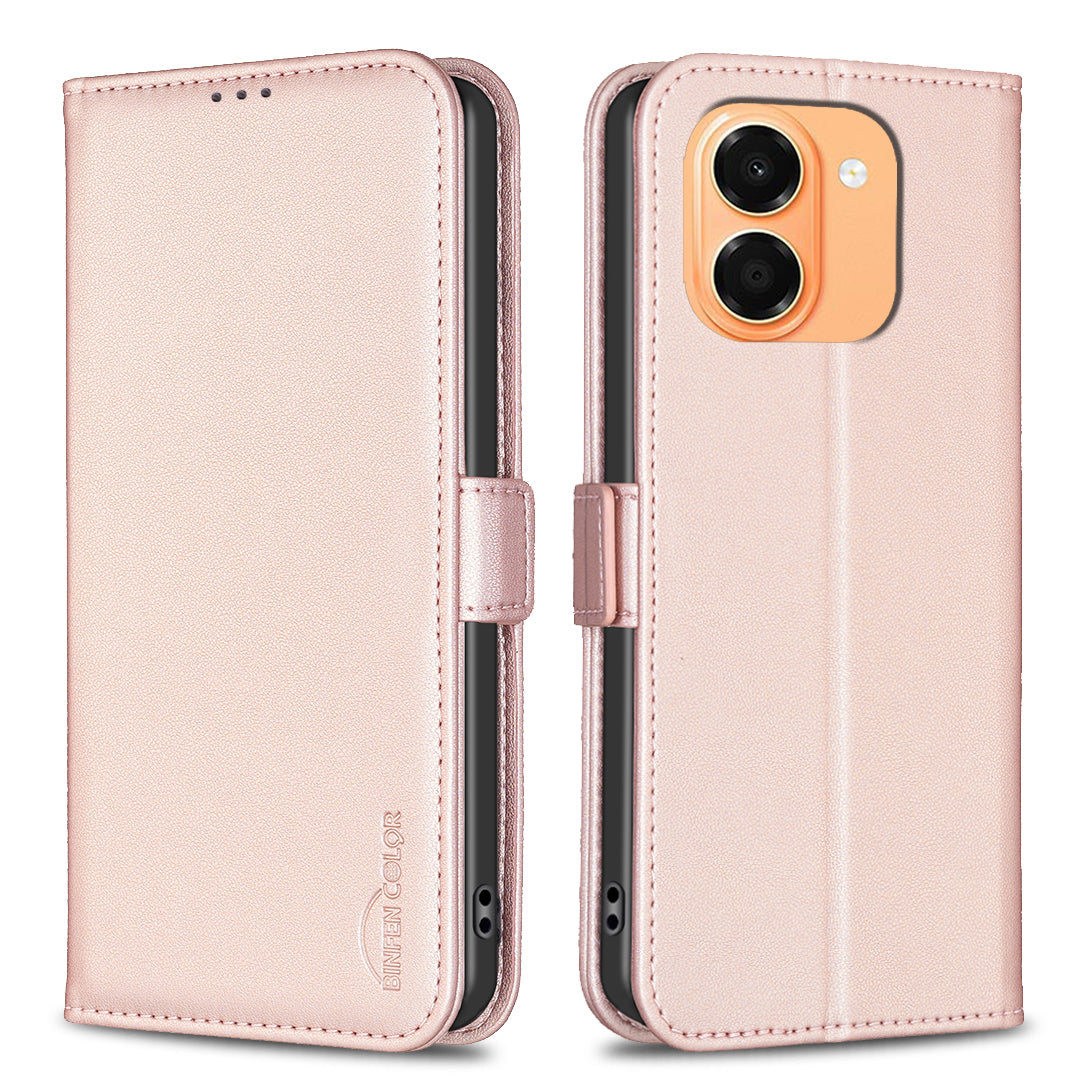 BINFEN COLOR for Honor X7e 4G / Honor X6e 4G Case  BF31 PU Leather Flip Folio Phone Wallet Cover