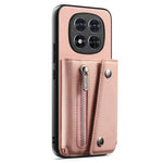 For Xiaomi Redmi Note 15 Pro 5G (Global) Magnetic Case Twill Cloth Texture PU Leather Phone Back Cover with Tri-fold Card Holder