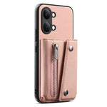 For Xiaomi Poco X8 Pro Max 5G  /  Redmi Turbo 5 Max 5G Magnetic Case Twill Cloth Texture PU Leather Phone Back Cover with Tri-fold Card Holder
