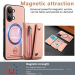 For Xiaomi Poco X8 Pro Max 5G  /  Redmi Turbo 5 Max 5G Magnetic Case Twill Cloth Texture PU Leather Phone Back Cover with Tri-fold Card Holder