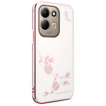 KADEM For Xiaomi Redmi 17 5G  /  Redmi 17 4G Case Flower Rhinestone Decor TPU Phone