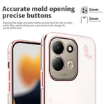 KADEM For Xiaomi Redmi 17 5G  /  Redmi 17 4G Case Flower Rhinestone Decor TPU Phone