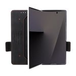 Til Samsung Galaxy Z Fold8 Ultra Etui Læderpung Flipcover med Hardwareudsmykning