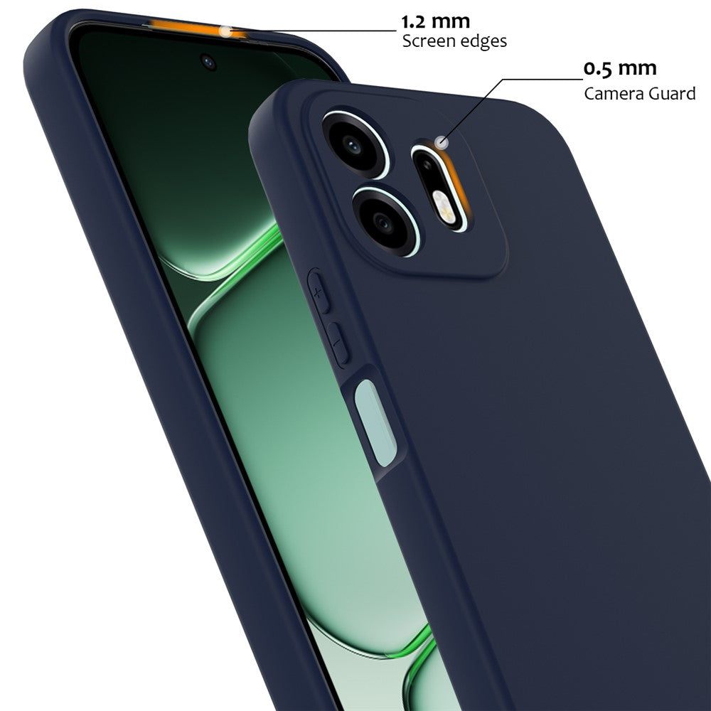 For OnePlus N6 4G Magnetic Case Anti-Drop Liquid Silicone Phone Cover with Lanyard