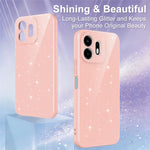 For OnePlus N6 4G Magnetic Case Glitter TPU Shockproof Phone Cover with Lanyard