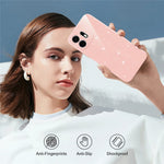 For OnePlus N6 4G Magnetic Case Glitter TPU Shockproof Phone Cover with Lanyard