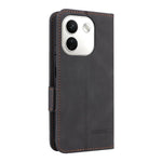 For Xiaomi Redmi Note 17 Pro+ 5G  /  Redmi Note 17 Pro Max 5G Case Leather Wallet Flip Phone Cover with Hardware Decor