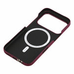 X-LEVEL for iPhone 18 Pro Max / 17 Pro Max Case Compatible with MagSafe Lacquered "Horse" Character Carbon Nanofiber PC Phone Cover