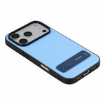 X-LEVEL For iPhone 18 Pro / 17 Pro Case Leather Coated PC TPU Phone Back Cover with Metal Kickstand
