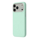 JAUCASE til iPhone 18 Pro Max / 17 Pro Max cover kompatibel med MagSafe, metal-kameraramme, flydende silikone telefoncover